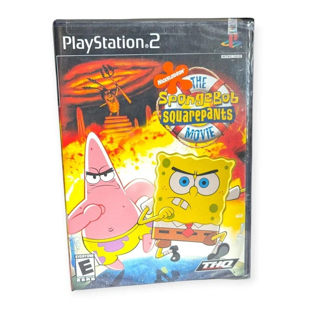 The SpongeBob SquarePants Movie Video Game PS2 PlayStation 2 THQ New Sealed